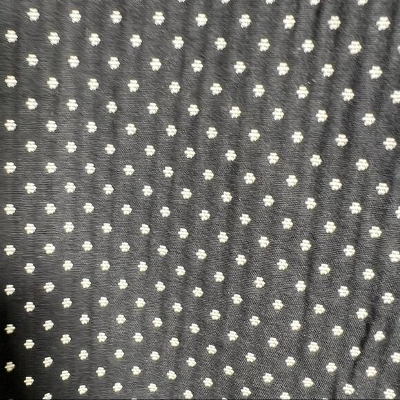 Talbots 8P  black polkadot Chatham ankle business casual dress pants B112 - Picture 3 of 8